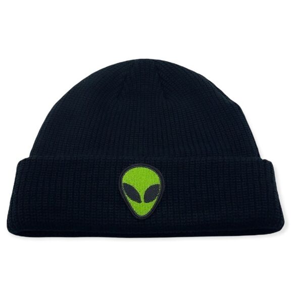 NWT Wool + Pepper Co. Alien Unisex Beanie Hat - Picture 2 of 3